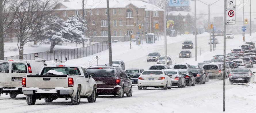 Toronto & GTA: previste dieci centimentri di neve.