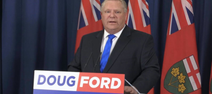 Kitchener Ontario : Doug Ford, se eletto promette una riduzione del 12% dell’idroelettrico