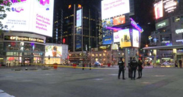 Toronto: Toronto: killed a man in the crowded downtown square, located near the streets of Yonge and Dundas