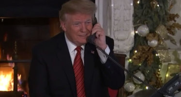La bimba dopo Trump: “Babbo Natale? Certo che c’è…”