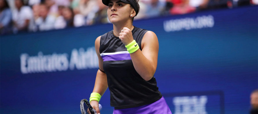 Tennis:Bianca Andreescu, ho utilizzato la legge dell’attrazione sulla vittoria degli Stati Uniti